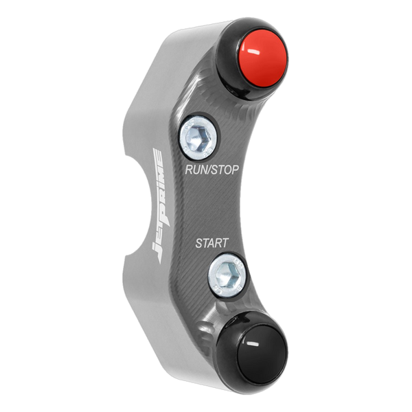 JetPrime JP PLDB 024 Kawasaki Ninja 400 — Street Right Handlebar Switch (Titanium) — view 6