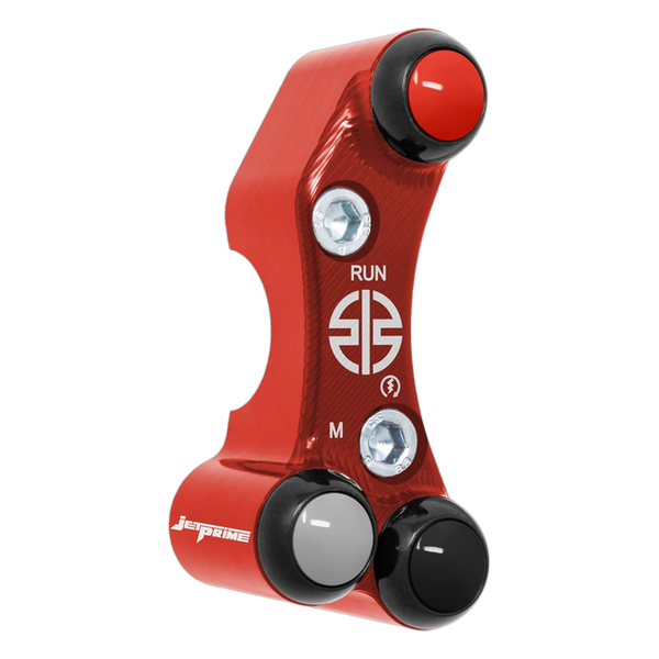 JetPrime JP PLDB 034 Kawasaki Ninja H2R — Street Right Handlebar Switch (Red) — view 5