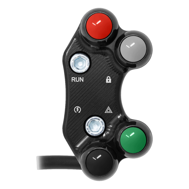 JetPrime JP PLDB 069 KTM 1290 Superduke R — Street Right Handlebar Switch (Black) — view 1