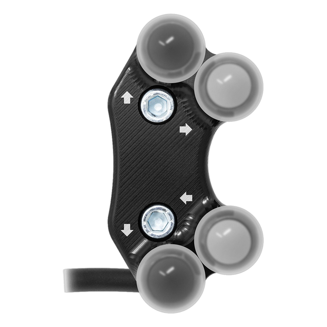 JetPrime JP PLSE 001 Aprilia Tuareg 660 — Enduro Left Handlebar Switch — view 1