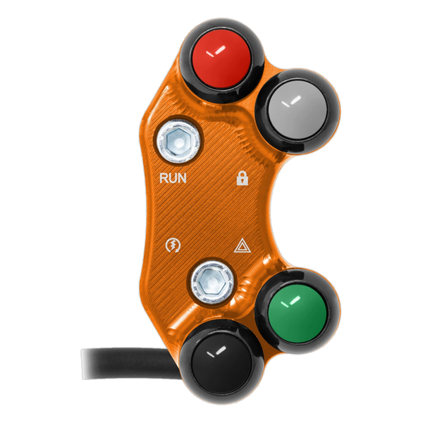 JetPrime JP PLDB 069 KTM 1290 Super Adventure R — Street Right Handlebar Switch (Orange) — view 5