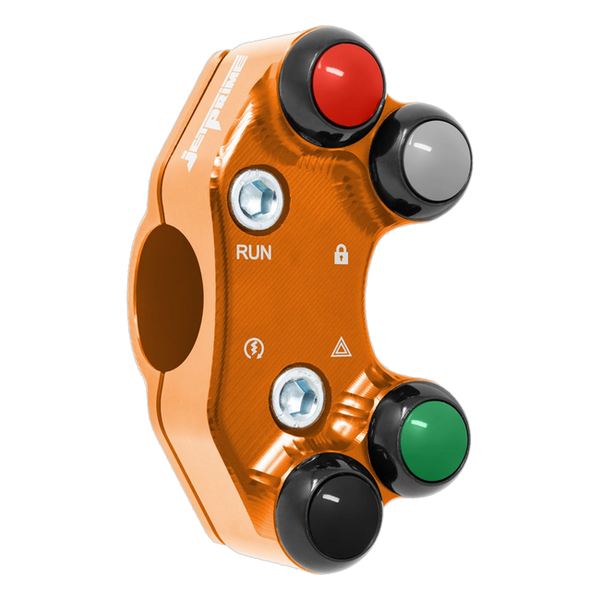 JetPrime JP PLDB 069 KTM 1290 Superduke R — Street Right Handlebar Switch (Orange) — view 6