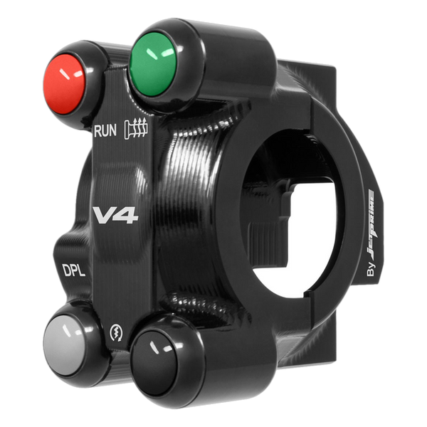JetPrime JP CO DU020S Ducati Streetfighter V4 — Throttle Housing with Integrated Handlebar Switch — view 3