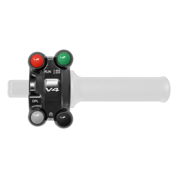 JetPrime JP CO DU020S Ducati Streetfighter V4S — Throttle Housing with Integrated Handlebar Switch — view 4