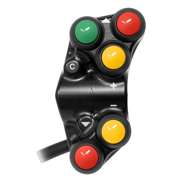 JetPrime JP PS KT048 KTM — Street Left Handlebar Switch (Black) — view 4