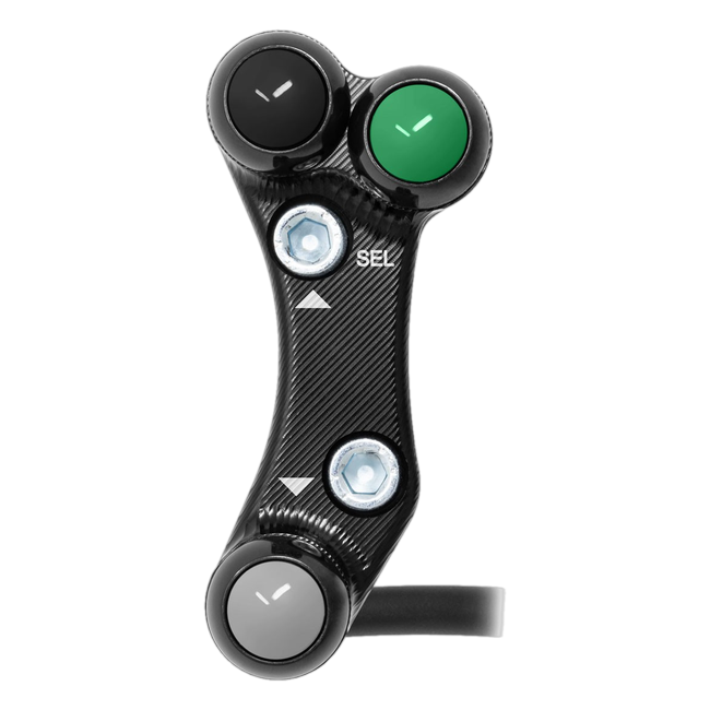 JetPrime JP PLSR 037 Kawasaki ZX-6R — Race Left Handlebar Switch — view 1