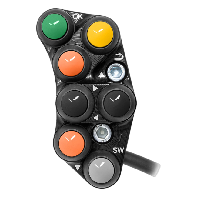 JetPrime JP PSR KT023 KTM 1390 Super Duke R EVO — Race Left Handlebar Switch — view 1