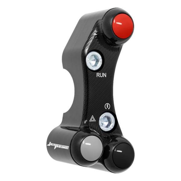 JetPrime JP PLDB 073 Yamaha R7 — Street Right Handlebar Switch (Black) — view 2