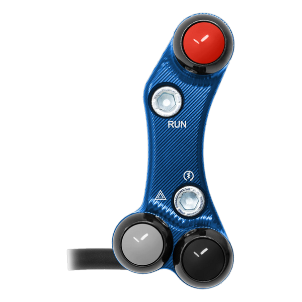 JetPrime JP PLDB 073 Yamaha R7 — Street Right Handlebar Switch (Blue) — view 8