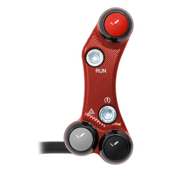 JetPrime JP PLDB 073 Yamaha R7 — Street Right Handlebar Switch (Red) — view 11