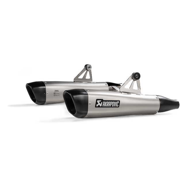 Akrapovic exhaust Triumph BONNEVILLE T100 S-T12SO4-HCQT