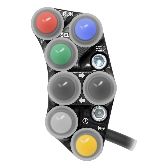JetPrime JP PLDE 002 Yamaha Tenere 700 — Enduro Right Handlebar Switch — view 1