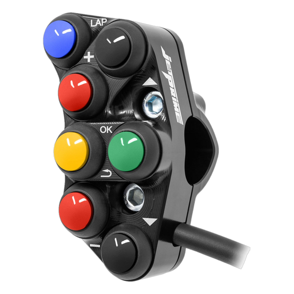 JetPrime JP PSR KT048 KTM 990 Duke — Race Left Handlebar Switch (Black) — view 2
