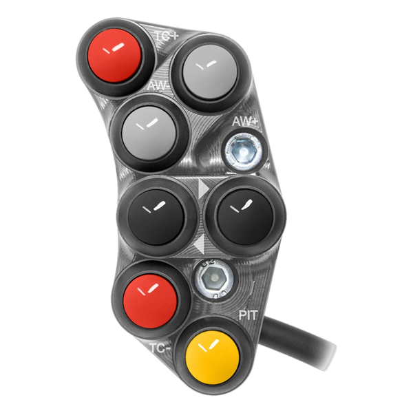 JetPrime JP PSR AP049 Aprilia RSV4 Factory — Race Left Handlebar Switch (Titanium) — view 6
