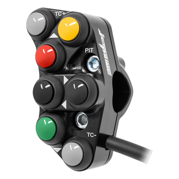 JetPrime JP PSR AP660 Aprilia Tuareg 660 — Race Left Handlebar Switch (Black) — view 2