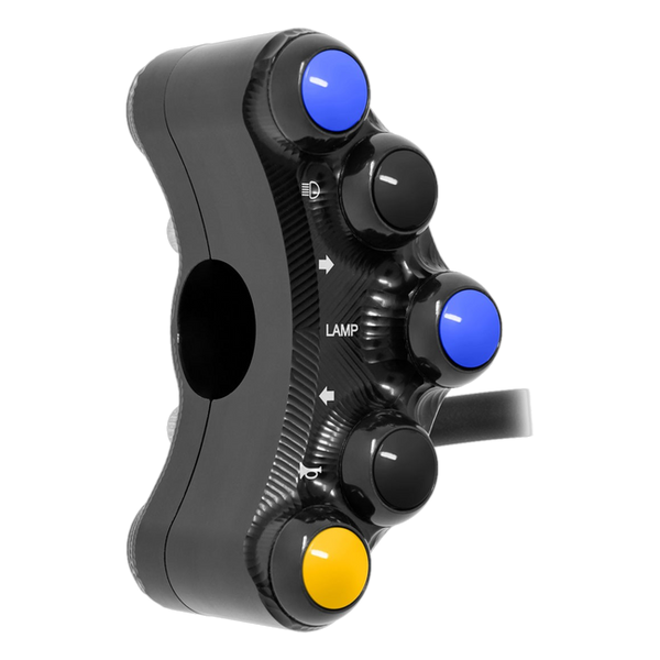 JetPrime JP PLS 053 Yamaha XSR700 — Street Left Handlebar Switch (Black) — view 16