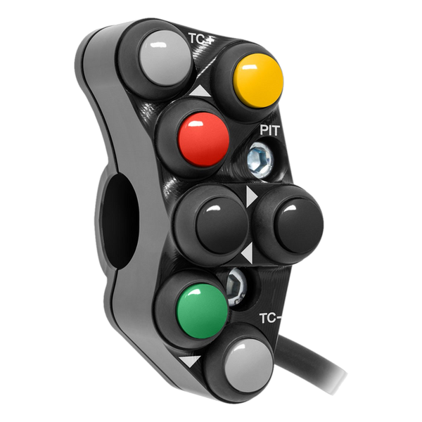 JetPrime JP PSR AP660 Aprilia Tuareg 660 — Race Left Handlebar Switch (Black) — view 3