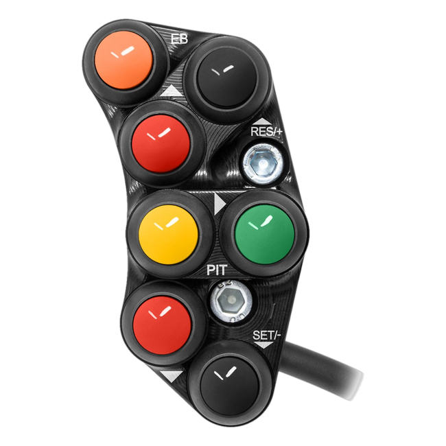 JetPrime JP PSR KA054 Kawasaki ZX-10 RR — Race Left Handlebar Switch (Black) — view 1