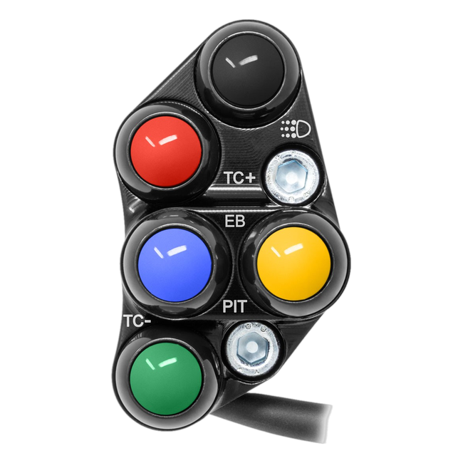 JetPrime JP SPS 009 Aprilia RSV4 RR — Superbike Left Handlebar Switch — view 1