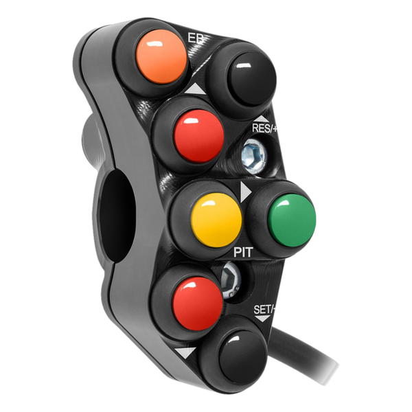 JetPrime JP PSR KA054 Kawasaki ZX-10 RR — Race Left Handlebar Switch (Black) — view 3