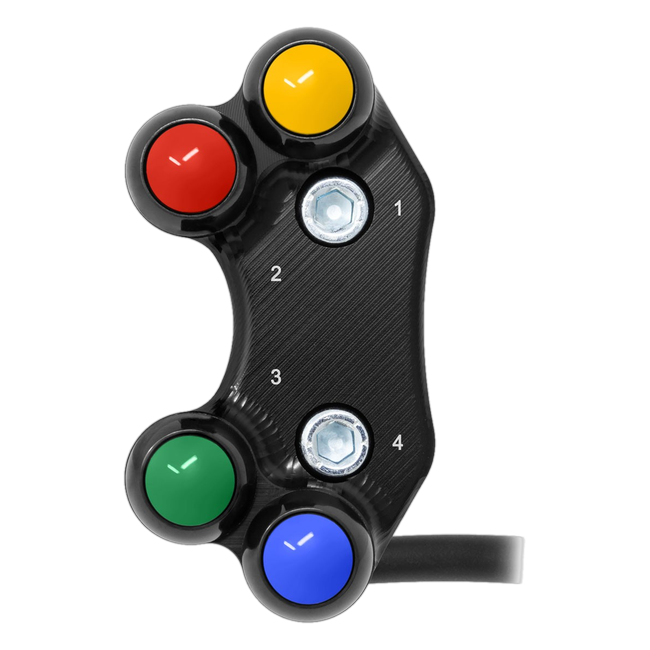 JetPrime JP SPS 049M Aprilia RSV4 Factory — Superbike Left Handlebar Switch — view 1
