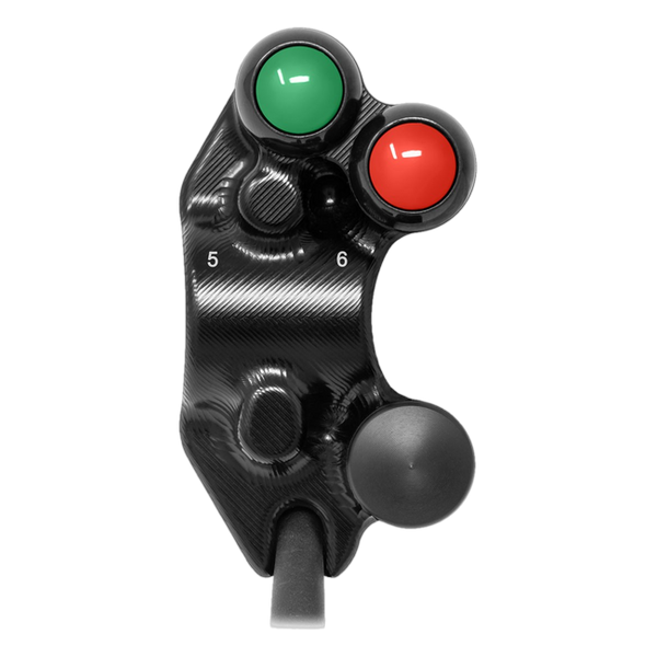 JetPrime JP SPS 049M Aprilia RSV4 Factory — Superbike Left Handlebar Switch — view 4