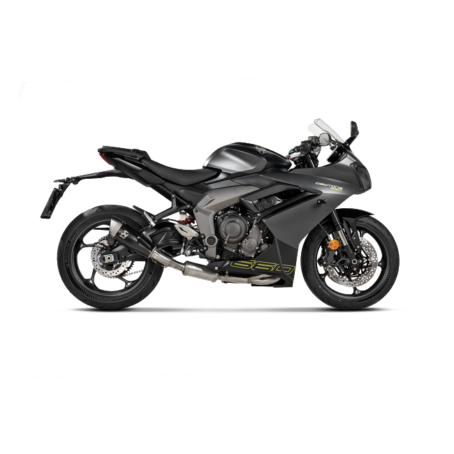 Akrapovic exhaust Triumph TRIDENT 660 S-T6R2-CQTBL