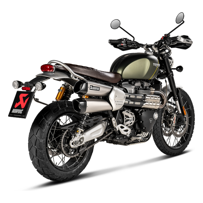 Akrapovic exhaust Triumph SCRAMBLER 1200XC S-T12SO3-HCQT