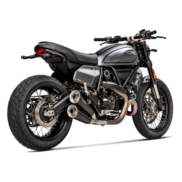 Akrapovic exhaust Ducati SCRAMBLER 800 ICON DARK S-D8SO6-ISSSBL