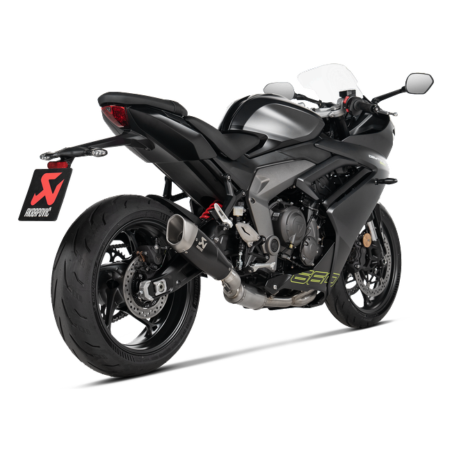 Akrapovic exhaust Triumph TRIDENT 660 S-T6R2-CQTBL