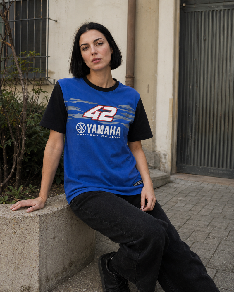 IXON Alex Rins #42 Yamaha Factory Racing T-Shirt – worn