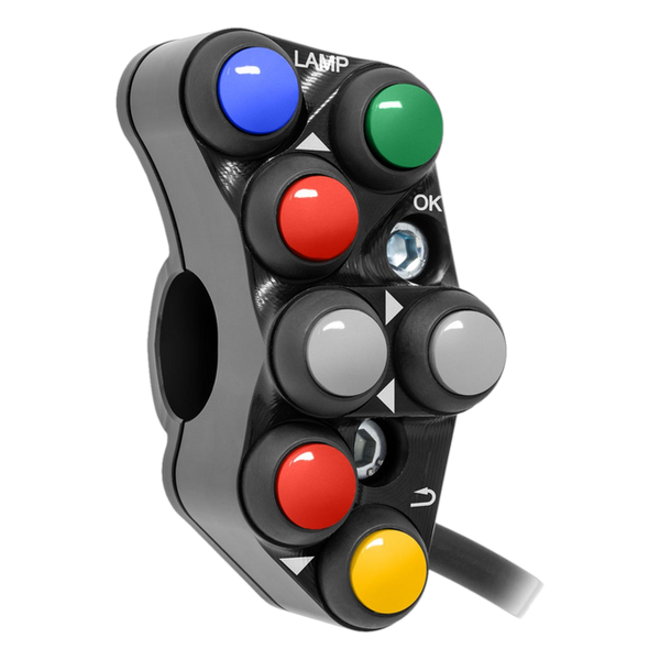 JetPrime JP PSR YA067 Yamaha R9 — Race Left Handlebar Switch (Black) — view 3