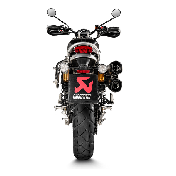 Akrapovic exhaust Triumph SCRAMBLER 1200XC S-T12SO3-HCQT