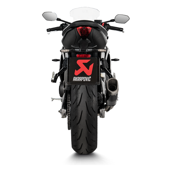 Akrapovic exhaust Triumph TRIDENT 660 S-T6R2-CQTBL