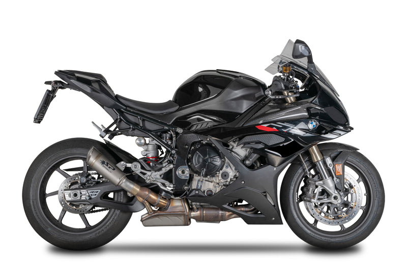 Spark Exhaust Grid-O titanium slip-on silencer BMW M1000RR K66 2021-2026