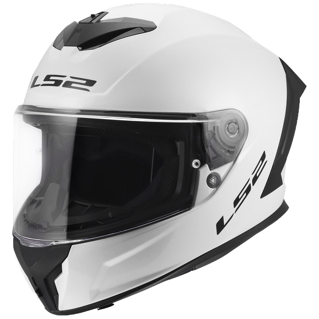LS2 FF820 Rapid III Helmet – Solid Gloss White