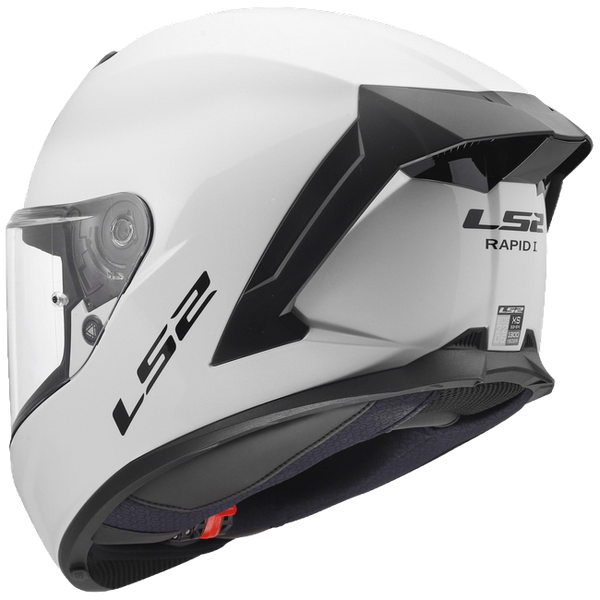 LS2 FF820 Rapid III Helmet – Solid Gloss White
