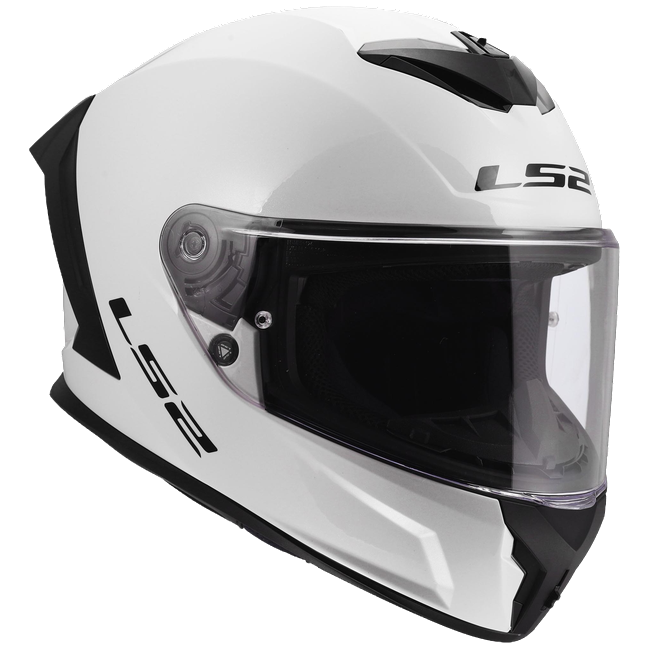LS2 FF820 Rapid III Helmet – Solid Gloss White
