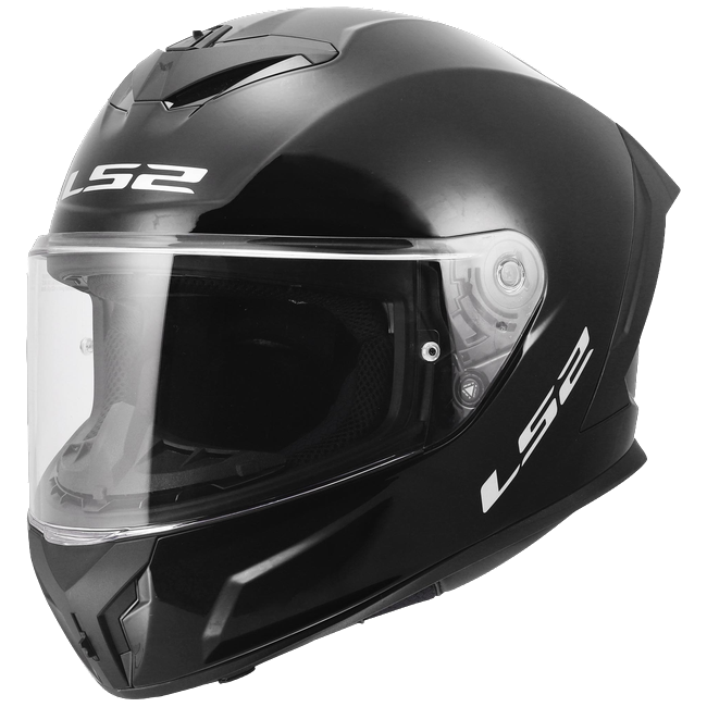 LS2 FF820 Rapid III Helmet – Solid Gloss Black