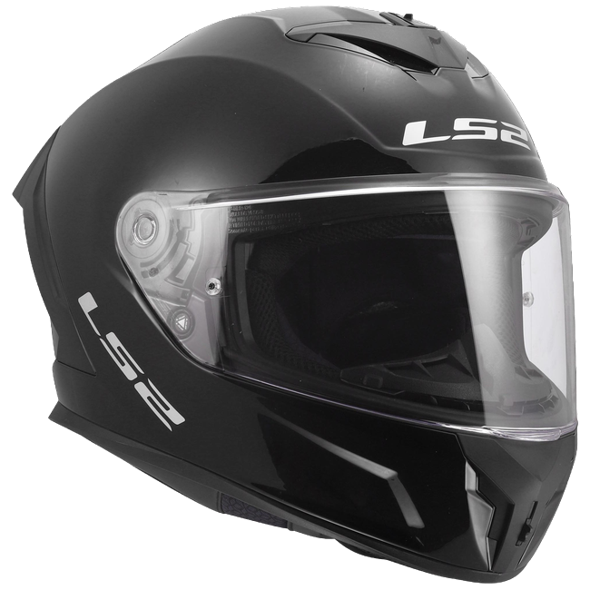 LS2 FF820 Rapid III Helmet – Solid Gloss Black
