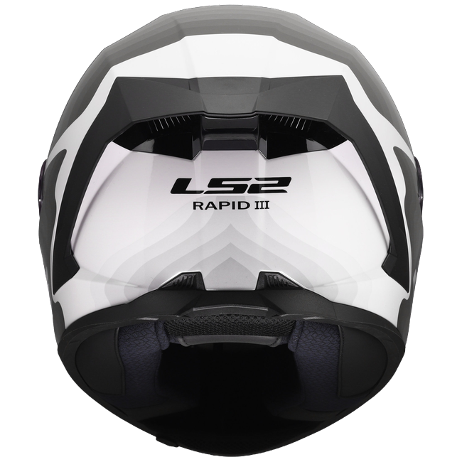 LS2 FF820 Rapid III Helmet – Flow White/Grey