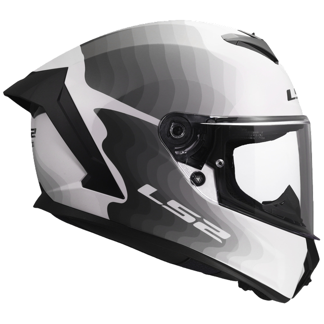 LS2 FF820 Rapid III Helmet – Flow White/Grey