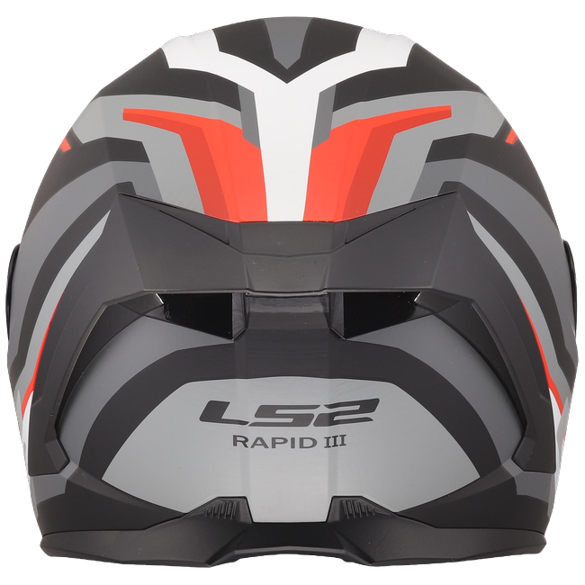 LS2 FF820 Rapid III Helmet – Hyper Black/Red