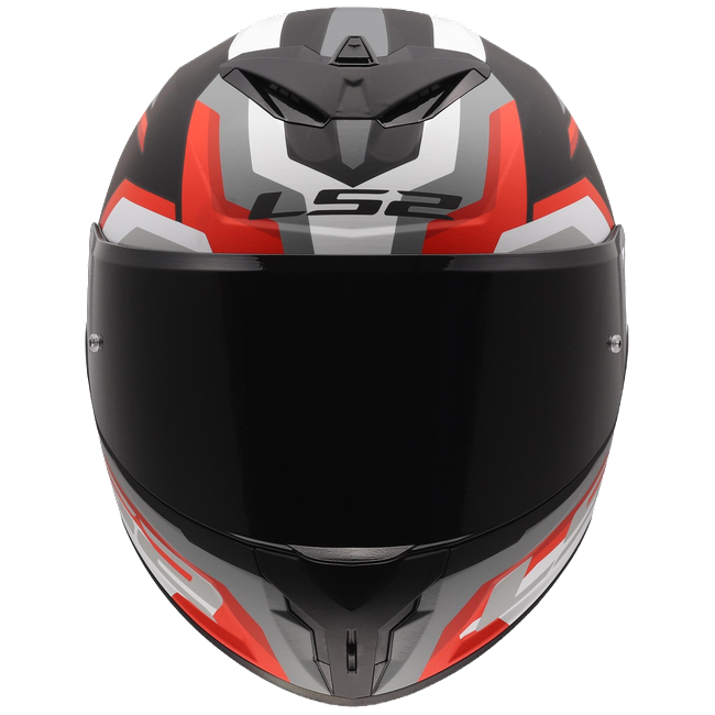 LS2 FF820 Rapid III Helmet – Hyper Black/Red
