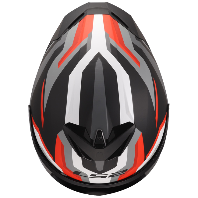LS2 FF820 Rapid III Helmet – Hyper Black/Red