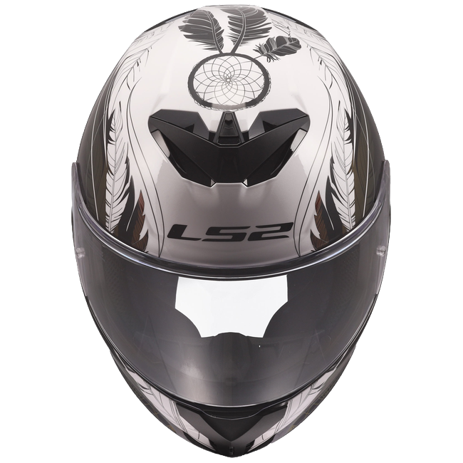 LS2 FF820 Rapid III Helmet – Boho White/Black/Pink