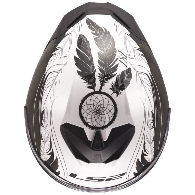 LS2 FF820 Rapid III Helmet – Boho White/Black/Pink