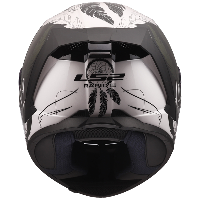 LS2 FF820 Rapid III Helmet – Boho White/Black/Pink