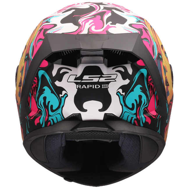 LS2 FF820 Rapid III Helmet – Cyberg Purple/Cyan