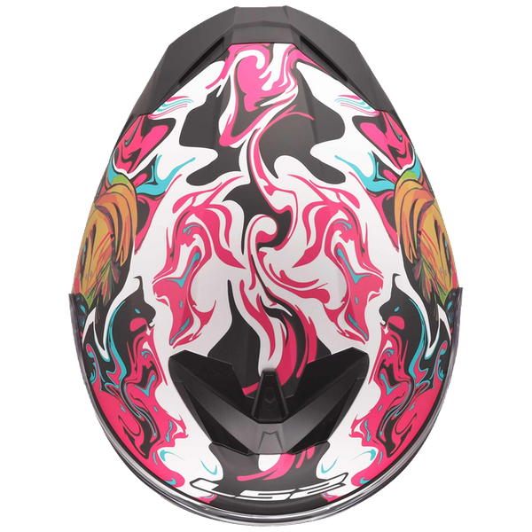 LS2 FF820 Rapid III Helmet – Cyberg Purple/Cyan